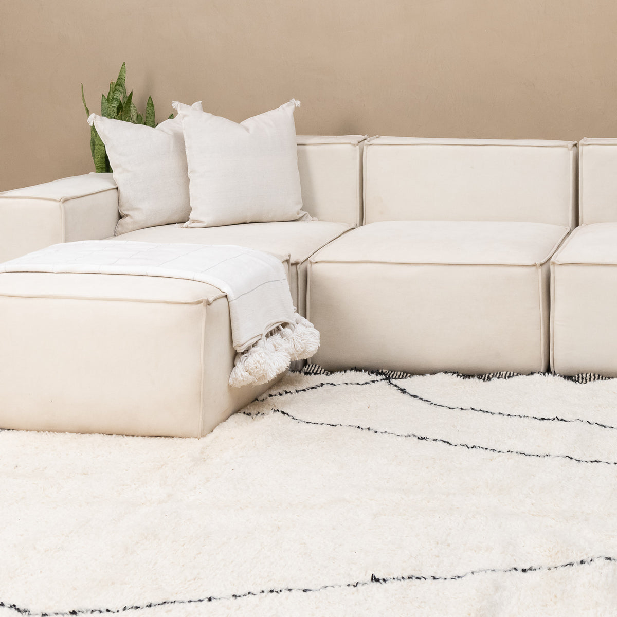 Mutarej - Beni Ourain Teppich