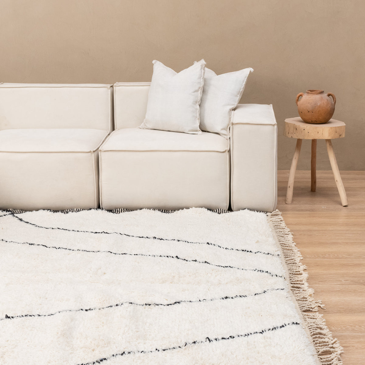 Mutarej - Beni Ourain Teppich