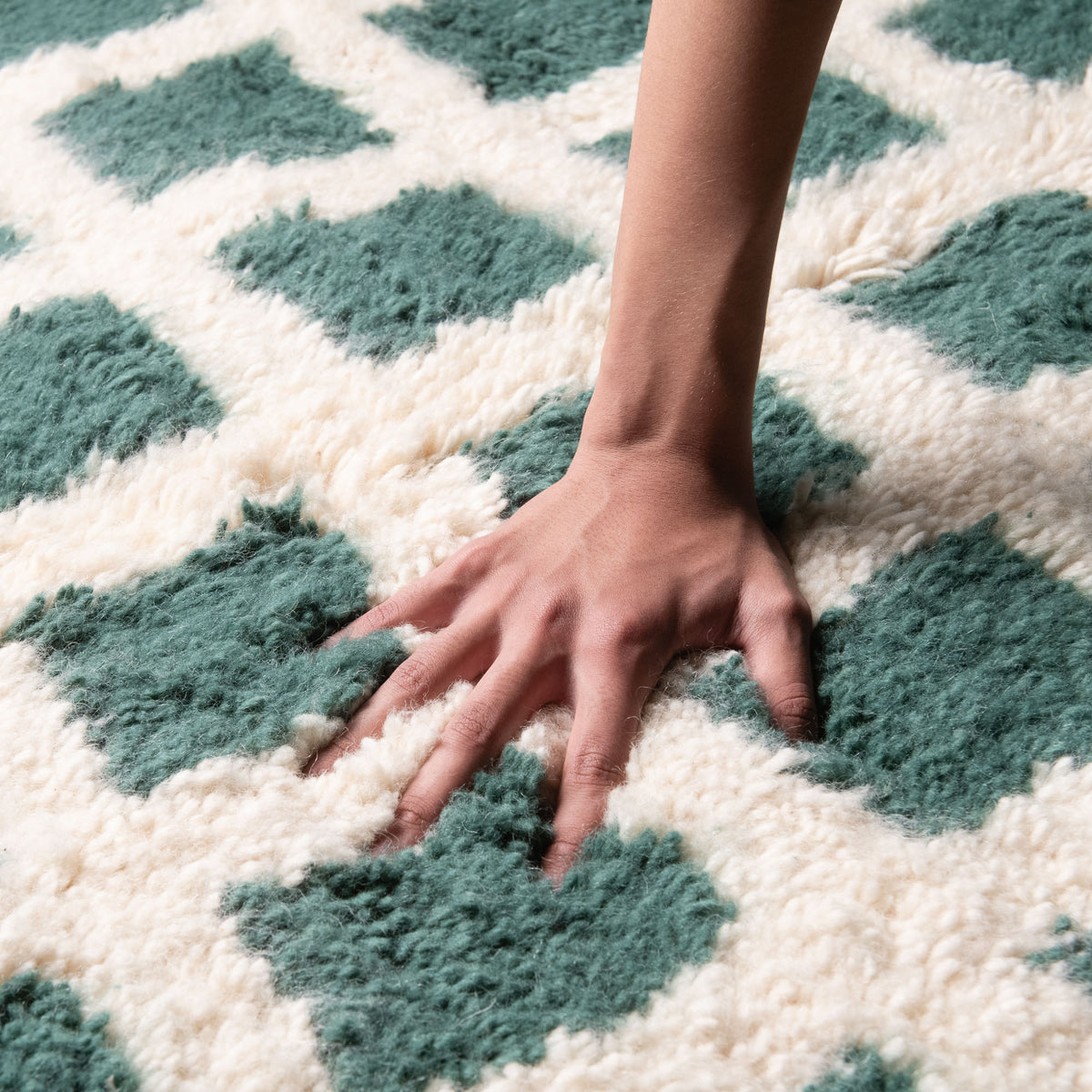 Maknoun - Beni Ourain Teppich