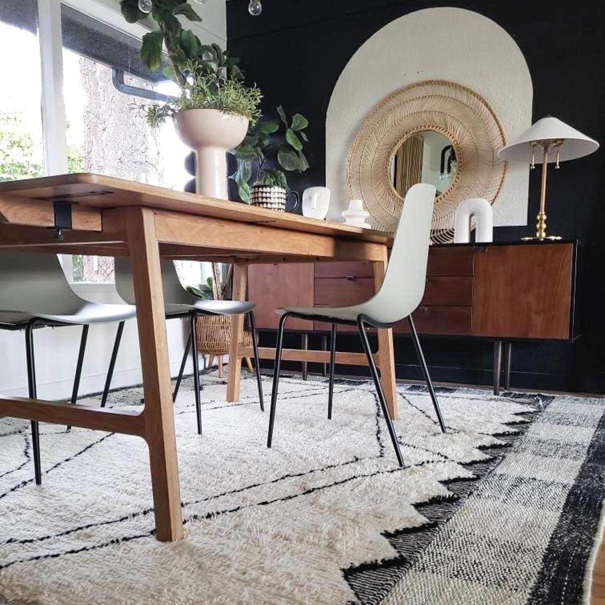 Mutarej - Beni Ourain Teppich